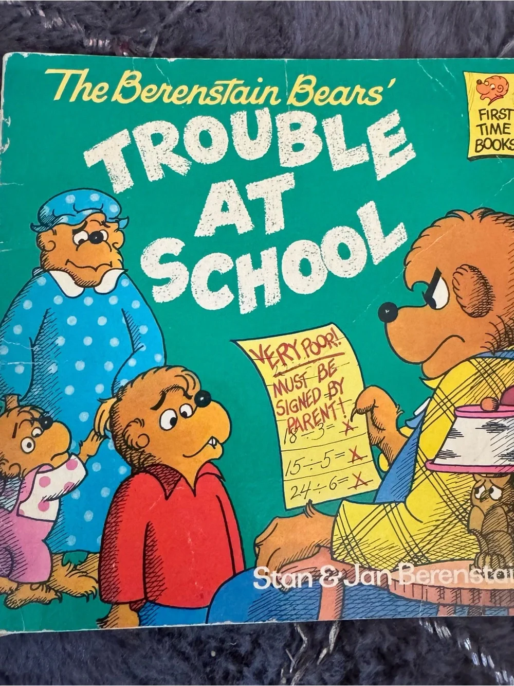 1980s The Berenstain Bears Book Pair Vintage Kid’s Paperback